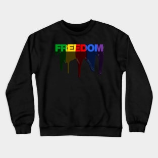 Freedom Flow Colors Crewneck Sweatshirt